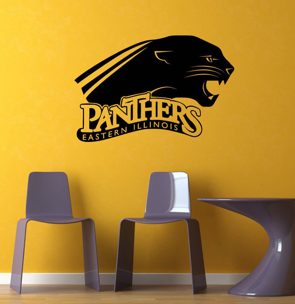 NCAA Wall Mural Vinyl Sticker GYM SPORTS LOGO EMBLEM PANTHERS ILLINOIS DA2770
