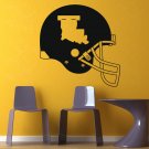 NCAA Wall Mural Vinyl Sticker Gym SPORTS Helmet Louisiana Tech Bulldogs DA2931