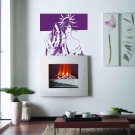 Anime Girl geisha Kids Room Children Stylish Wall Art Sticker Decal 10141