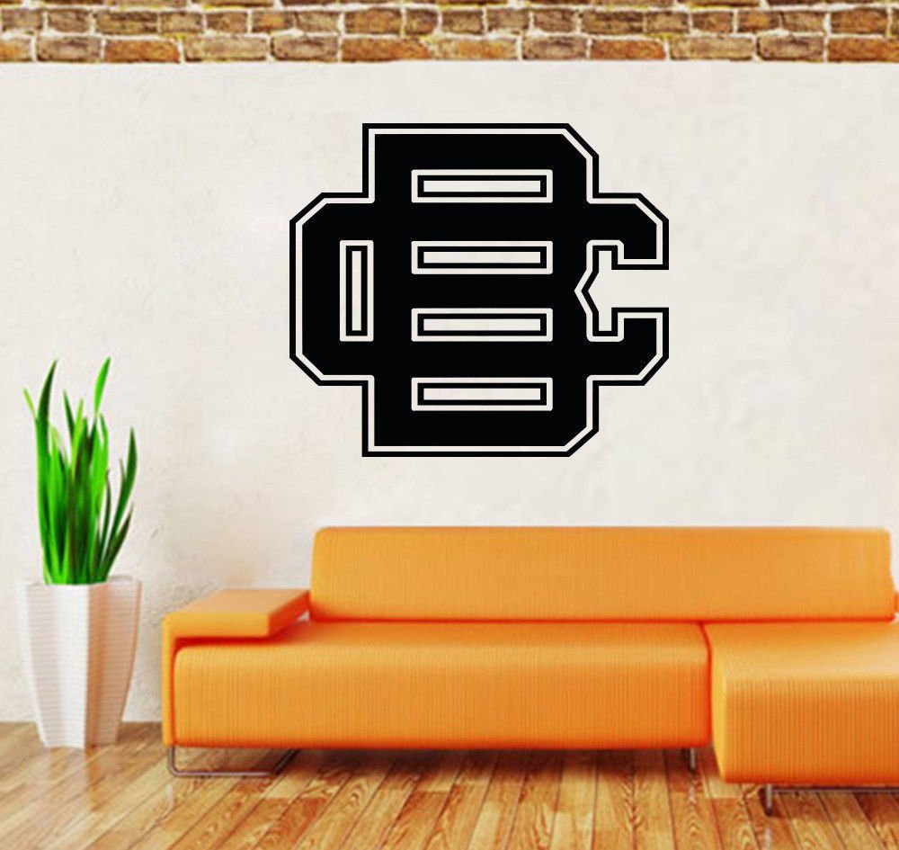 NCAA Wall Mural Vinyl Sticker GYM SPORTS TEAM LOGO BC DA2699