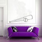 Wall Mural Vinyl Sticker Decal GYM SPORTS LOGO BASEBALL BALL NCAA DA2568