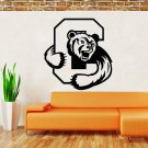 NCAA Wall Mural Vinyl Sticker GYM SPORTS LOGO EMBLEM TEAM BEAR С DA2714