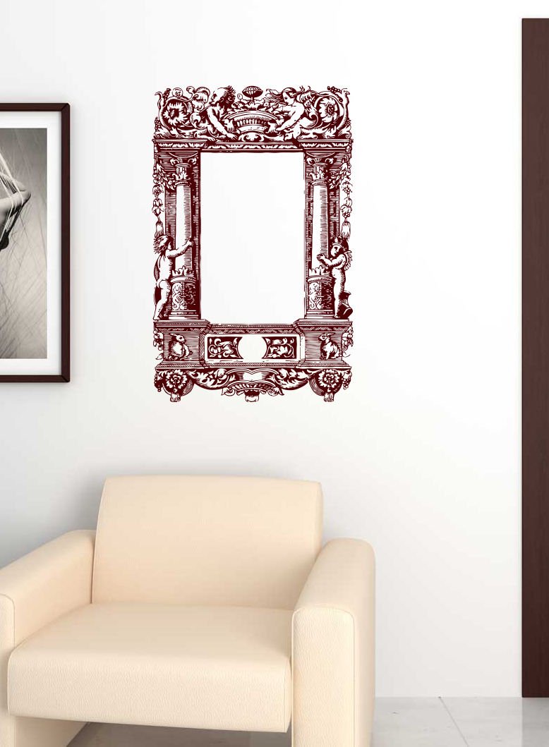 Photo frame flowers template Kids Room Stylish Wall Art Sticker Decal 9163