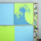 Waves ocean element water Kids Room Stylish Wall Art Sticker Decal 9722