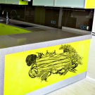 Kitchen vegetables fruit still life Room Stylish Wall Art Sticker Decal 10091
