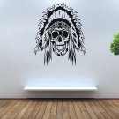 Wall Decor Vinyl Decal Sticker Skull Smiling tz205