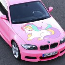 White Unicorns Myth Fairy Tale Full Color Car Decal Sticker KC-170 FRST