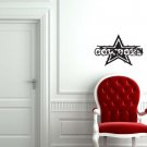 Wall Sticker Decal American Football NFL Team Logo Dallas Cowboys Gm0388