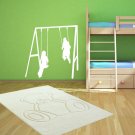 Swings playground guys children Kids Stylish Wall Art Sticker Decal 9808
