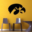 NCAA Wall Mural Vinyl Sticker SPORTS LOGO Emblem Iowa Hawkeyes DA2888
