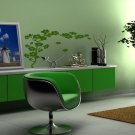 Tree flowers leaves plant Kids Room Children Stylish Wall Art Sticker Decal 9938