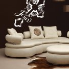 Merry Christmas Jesus church church cross Stylish Wall Art Sticker Decal 9147