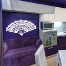 lace beauty flowers fan Kids Room Children Stylish Wall Art Sticker Decal 9830