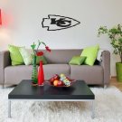 Wall Sticker Decal American Football NFL Team Logo Kansas City Chiefs Gm0336