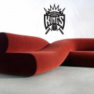 Wall Sticker Decal American Basketball NBA Team Logo Sacramento Kings Gm1996