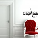 Wall Sticker Decal American Hockey NHL Team Logo Washington Capitals Gm1436