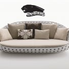 Wall Sticker Decal American Football NFL Team Logo Carolina Panthers Gm0449