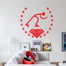 Sport Skating athlete skates Kids Room Stylish Wall Art Sticker Decal 9613-2