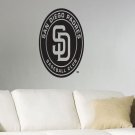 Wall Sticker Decal American Baseball MLB Team Logo San Diego Padres Gm1254