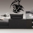 Death skull scythe Flag Formula 1 Kids Room Stylish Wall Art Sticker Decal 9202