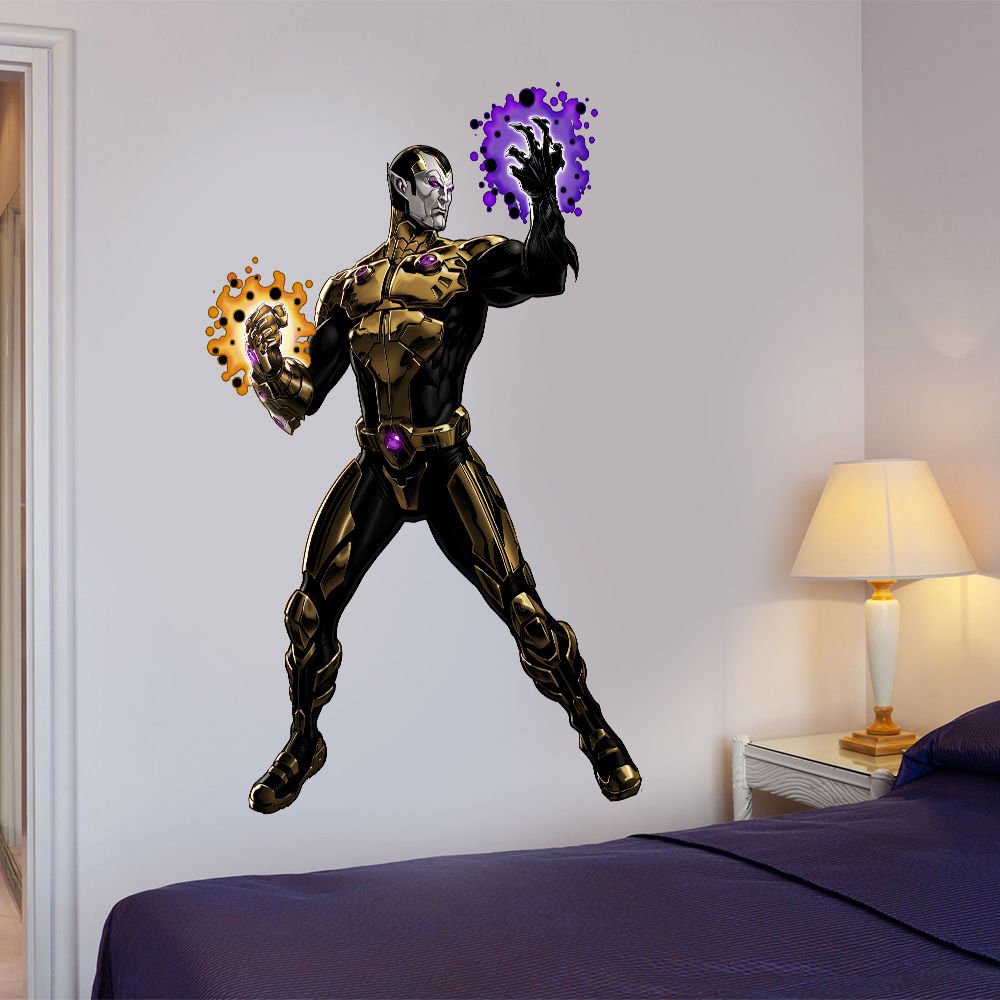 Super Robot Iron Man Full Color Wall Decal Sticker AN-558 FRST