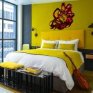 Graphic Design Abstraction Ornament Full Color Wall Decal Sticker AN-340 FRST