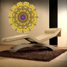 Colorful Mandala Ornament Yoga Full Color Wall Decal Sticker AN-457 FRST