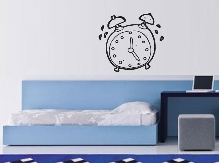 Wall Decor Vinyl Decal Sticker Clock Watches Time  tz2129