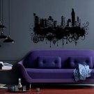 Big city home town nature landscape Stylish Wall Art Sticker Decal 8774