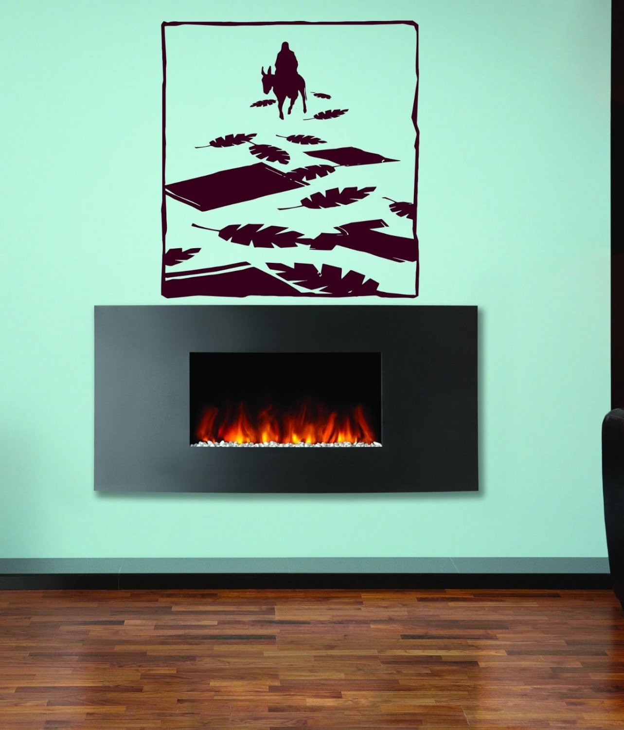 Moses Deity God Jesus feathers horse Room Stylish Wall Art Sticker Decal 9188