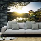Pagoda East Nature Landscape Full Color Wall Decal Sticker KR-119 FRST
