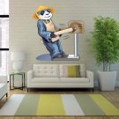 Panda Chinese Animals Full Color Wall Decal Sticker KR-118 FRST