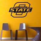 NCAA Oklahoma State Cowboys Team GYM SPORTS LOGO Wall Mural Vinyl Sticker DA3123