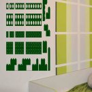 Lego constructor toy Kids Room Children Stylish Wall Art Sticker Decal 9234