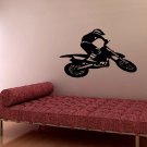 Wall Decor Vinyl Decal Sticker Bike Chopper Hog Harley Motorcycle tz851
