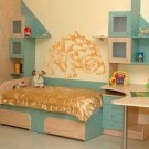 Dinosaur many BC Skeleton bone Kids Room Stylish Wall Art Sticker Decal 8835