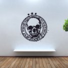 Wall Decor Vinyl Decal Sticker Skull Punks Are Not Dead Stamp tz194