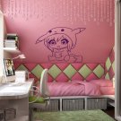 Anime funny toy little girl Room Children Stylish Wall Art Sticker Decal 9464