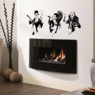 Playing card lady girl knave Kids Room Stylish Wall Art Sticker Decal 9882