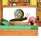Snail animal zoo aquarium Kids Room Children Stylish Wall Art Sticker Decal 8712