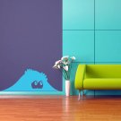 Funny pry monster lock peepers eyes Room Stylish Wall Art Sticker Decal 9257