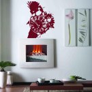Bird clock time arrow Kids Room Children Stylish Wall Art Sticker Decal 9888
