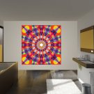 Graphic Design Abstraction Ornament Full Color Wall Decal Sticker AN-417 FRST