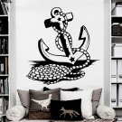 Wall Decal Anchor Rope Nautical Star Art Kids Bedroom Decor Sticker Murals AM61