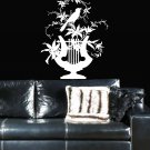 Bird birdies birdcage poultry harp Kids Stylish Wall Art Sticker Decal 10054