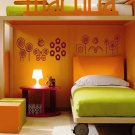 Baby flowers sweetmeats bee Kids Room Stylish Wall Art Sticker Decal 9817
