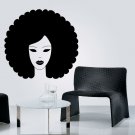 Girl Portrait Modern Art Full Color Wall Decal Sticker AN-254 FRST