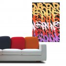 Graphic Design Abstraction Ornament Full Color Wall Decal Sticker AN-382 FRST