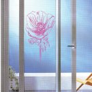 Window landscape flower leaves Kids Room Stylish Wall Art Sticker Decal 8985