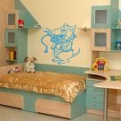 Mechanical Hound robot animal dog Kids Stylish Wall Art Sticker Decal 10116